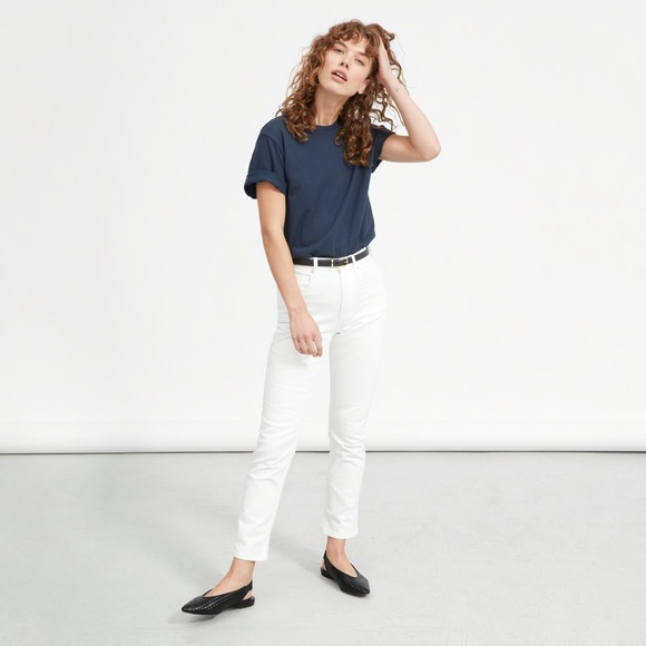 EVERLANE | The V Slingback Woven Black Flats - Picture 13 of 13